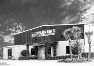 Babes Plumbing Black & White