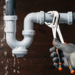 leaking pipe, plumbing repair nokomis